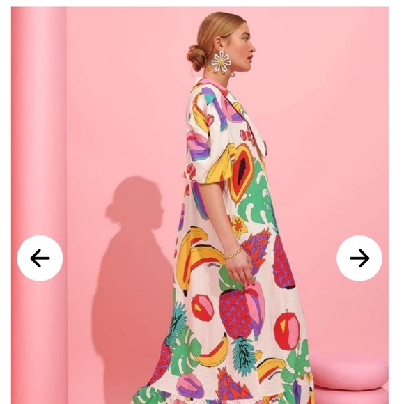 Karavan Fruit Dress - M/L size - never worn - Picture 2 of 11
